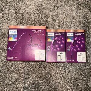 Philips Wi-Fi LED Light Strip Bundle